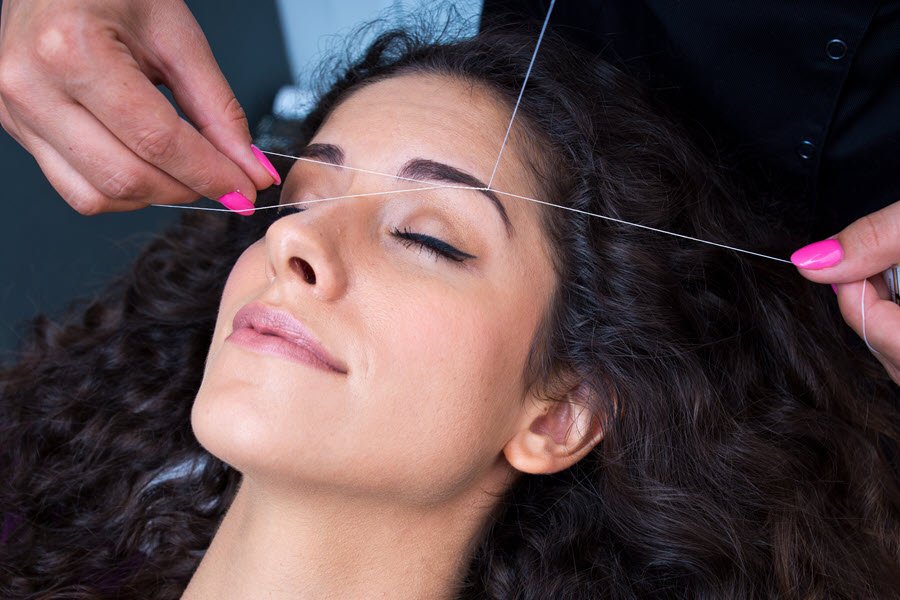 Professional eyebrow shaping, threading, waxing and brow services at SB Beaute in Sherman Oaks.